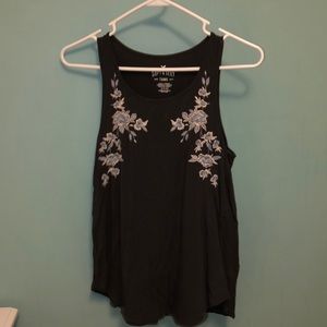 American eagle embroidered tank